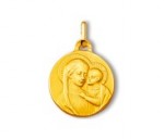  Notre Dame du bon conseil, médaille or jaune 750/1000ème, Rey-Coquais