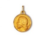 Christ Janin, médaille or jaune 750/1000ème, Rey-Coquais