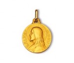 Christ Sauveur du monde, 18 carats, médaille religieuse, bijoutier, joaillier, Rey-Coquais, Lyon