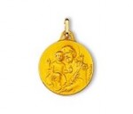 Médaille religieuse, Saint Joseph, bijoutier joaillier, Rey-Coquais, Lyon
