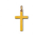 Croix or jaune 750/1000ème, 20x13 mm, 2.80 g, Rey-Coquais