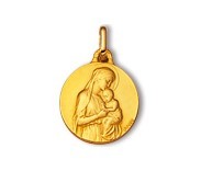 Mater creatoris, médaille or jaune 18 carats, bijoutier, joaillier, Rey-Coquais, Lyon